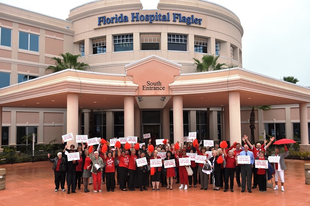 Florida Hospital Flagler celebrates heart health for women. COURTESY PHOTOS