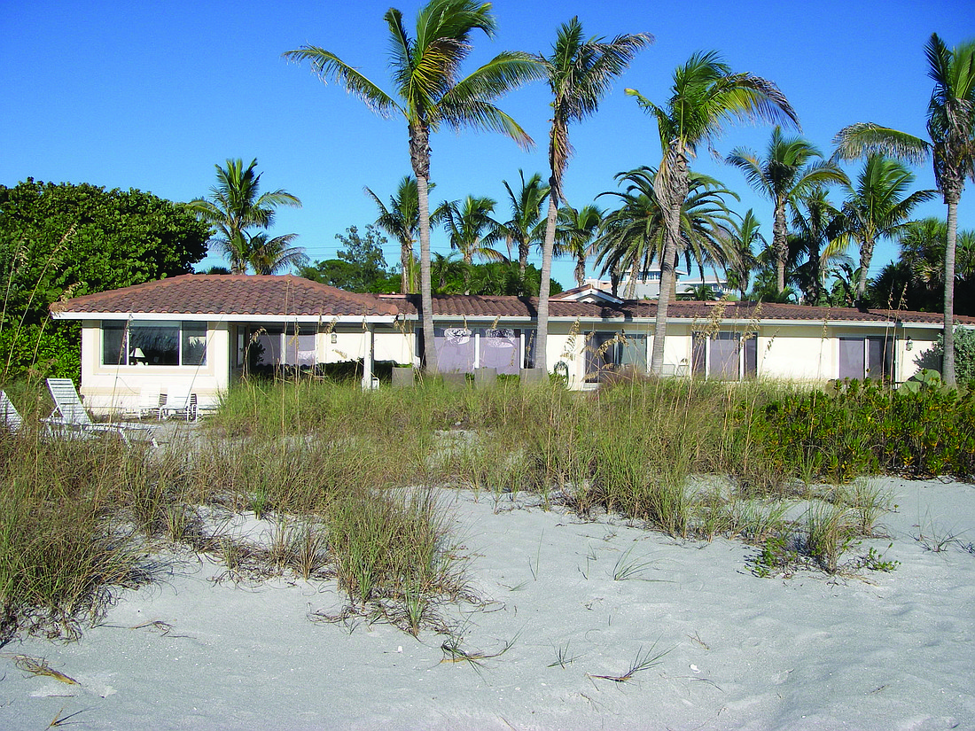 This home at 3037 Gulf of Mexico Drive was denied a variance to move its property line closer to the Gulf of Mexico.