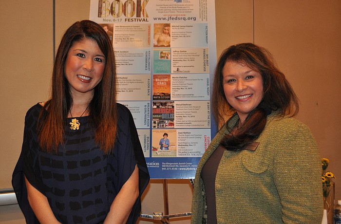 Chairwoman Rachel Silverman and Rosa Mandelblum