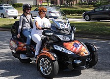 Bikers showed their support for Kids by the Sea at this year's Teddy Bear Run.