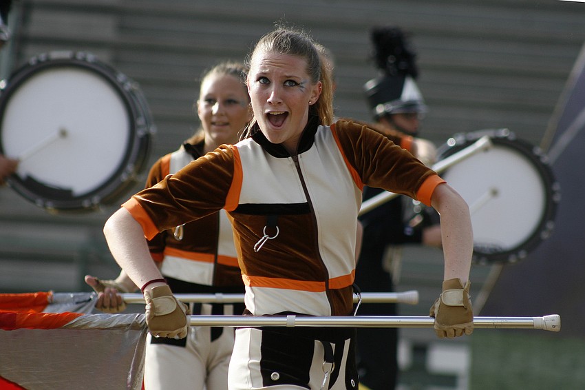 Grace Huston was excited to perform at this year's FMBC championships.