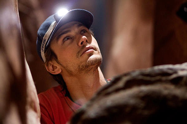 James Franco as 27-year-old hiker Aron Ralston