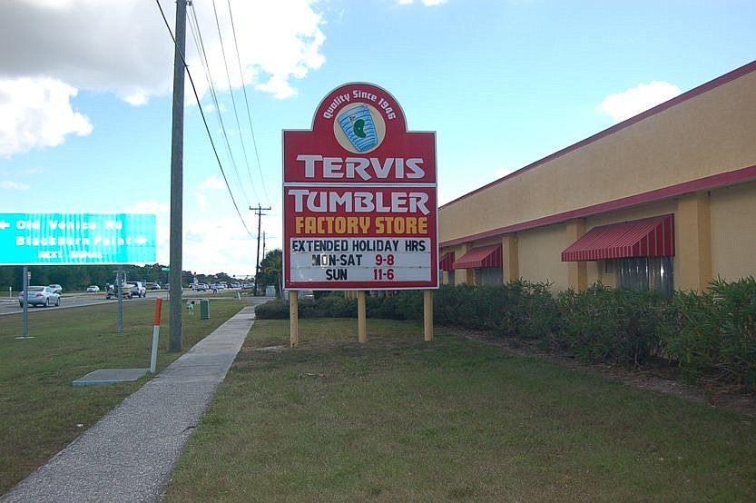 Tervis Tumbler's store in Osprey is located at 928 S. Tamiami Trail.