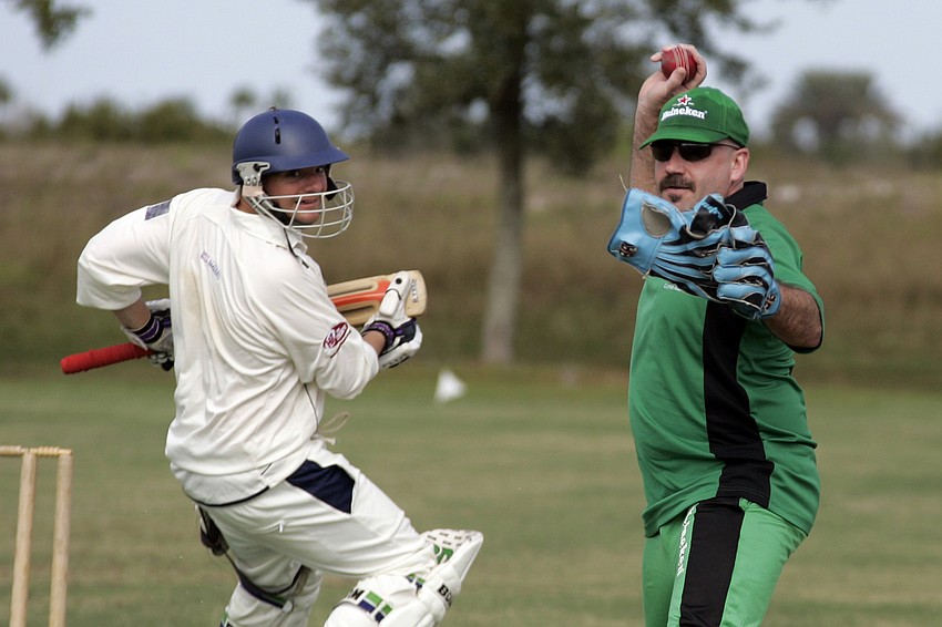 Simon Wetherell was the Cayman Islandsâ€™ wicket-keeper.