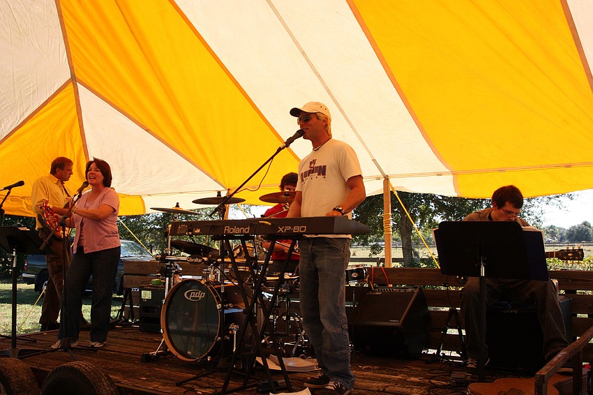 Christ Presbyterian Church's worship band provided the musical entertainment.