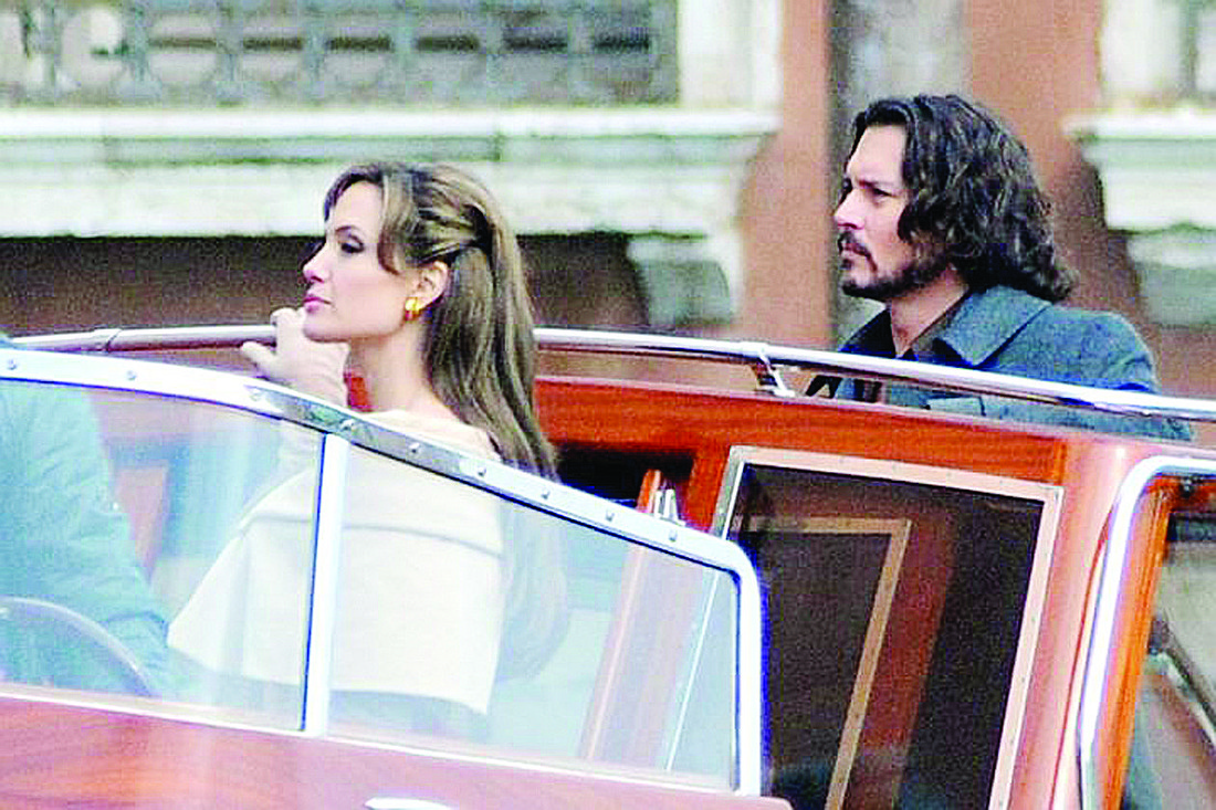 Angelina Jolie and Johnny Depp star in Ã¢â‚¬Å“The Tourist.Ã¢â‚¬Â