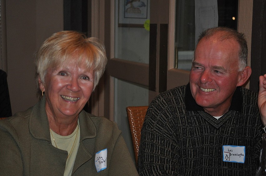 Cathy Bischof and Lee Brassington