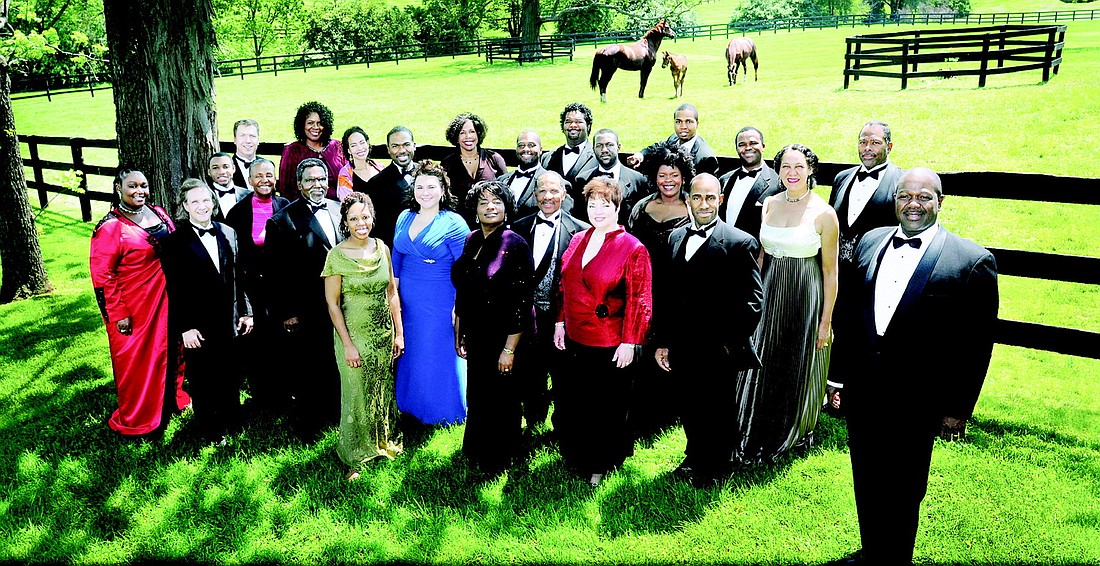 The American Spiritual Ensemble recently performed at the Sarasota Opera House.
