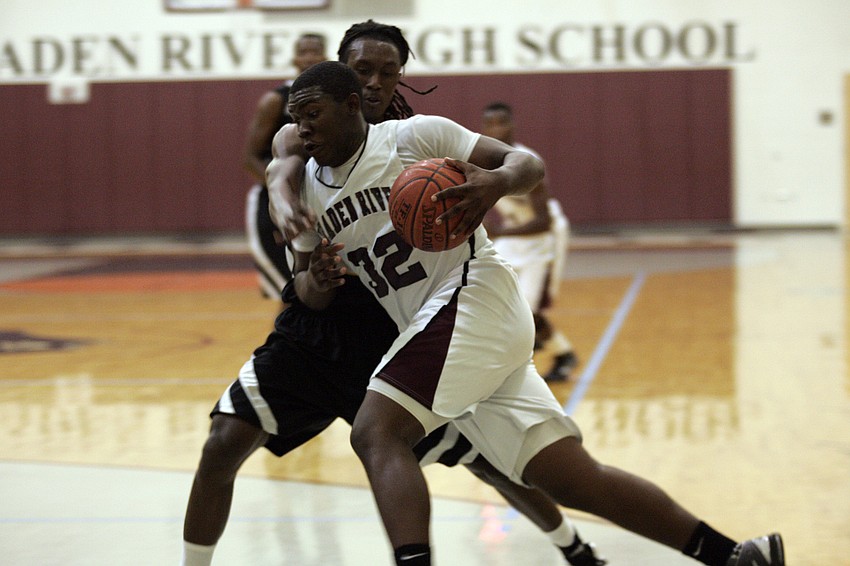 Braden River High sophomore forward and team captain Trevon Young scored 12 points in the Pirates district victory Dec. 17.