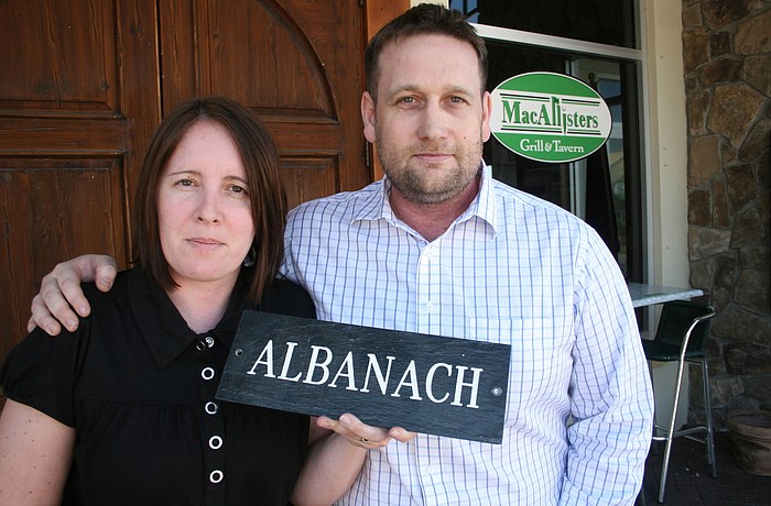 Karen and Malcolm Ronney were fined $2,250 for placing this sign on their home for 47 days in 2006-07.