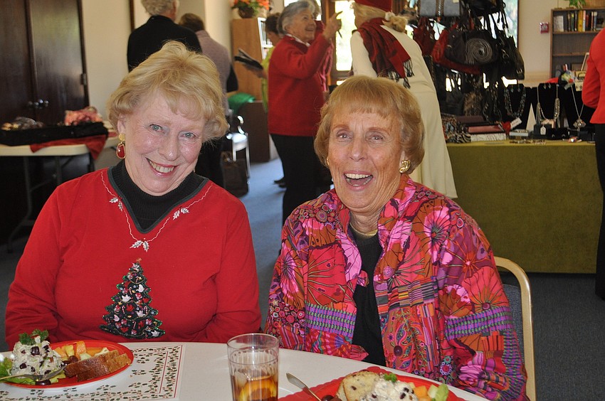 Barbara MacLean and Nancy Gross