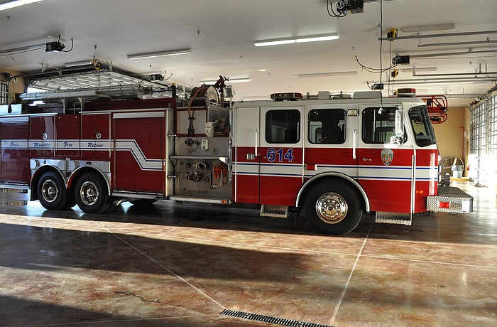 The new Central Station has five bays for trucks.