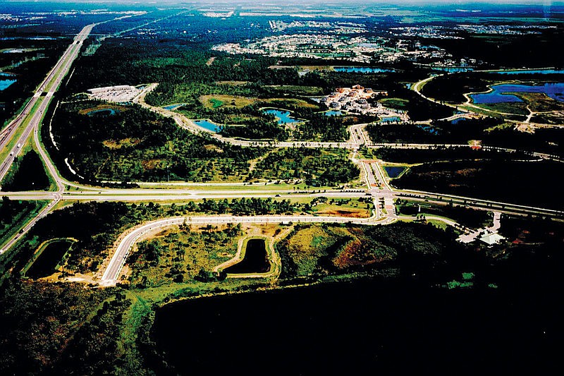 This aerial of Lakewood Ranch from 1998 shows a young community on the verge of a boom.
