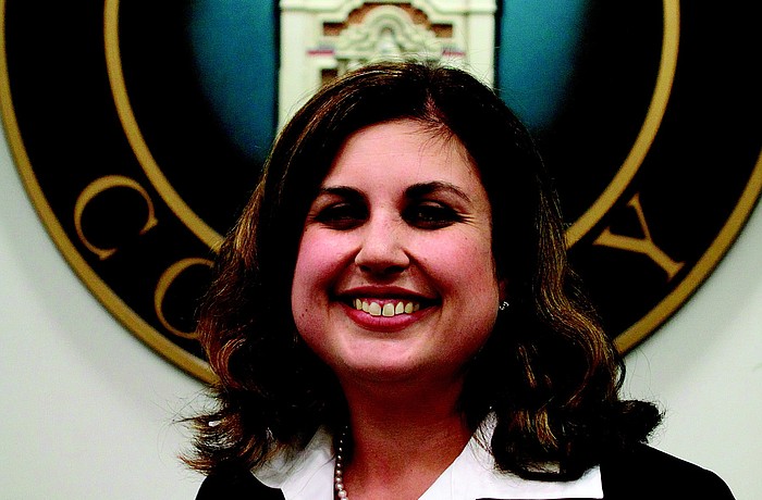 County Commissioner Christine Robinson was sworn into office Dec. 17. She replaced Shannon Staub, who retired after 14 years.