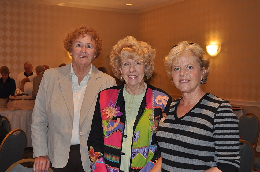 Jan Grunwald, Claire Collins and Mary Harper