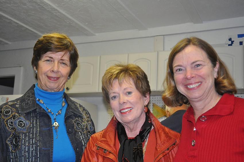 Liz Riedinger, Julie Best and Georgia Walters