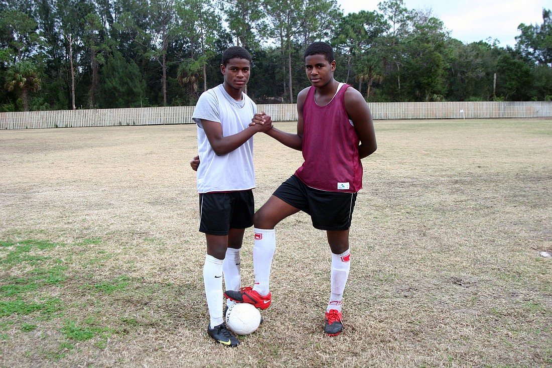 Carlos and David Duran have been adjusting to a different level of play since joining the Braden River soccer team.