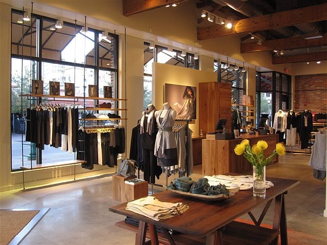 The new location will feature Eileen Fisher's signature collection, shoes and accessories.