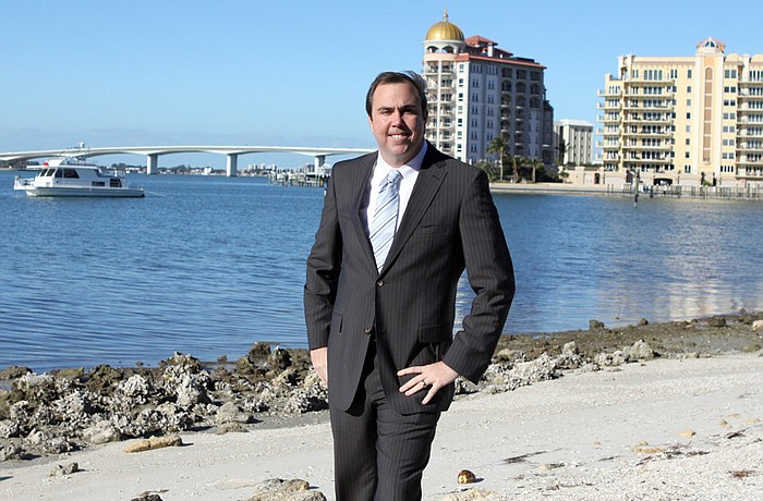 Joe Gruters, 33, was the youngest candidate running for chairman of the Republican Party of Florida.