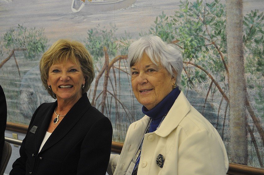 SOLVE Director Donna Vellenga and Joan Webster