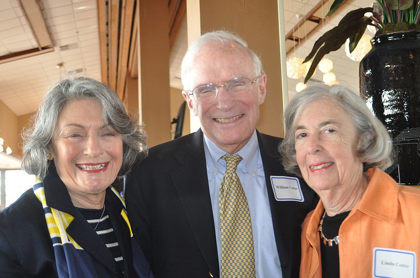 Mary Lou Winnick with Dr. William and Linda Cotter