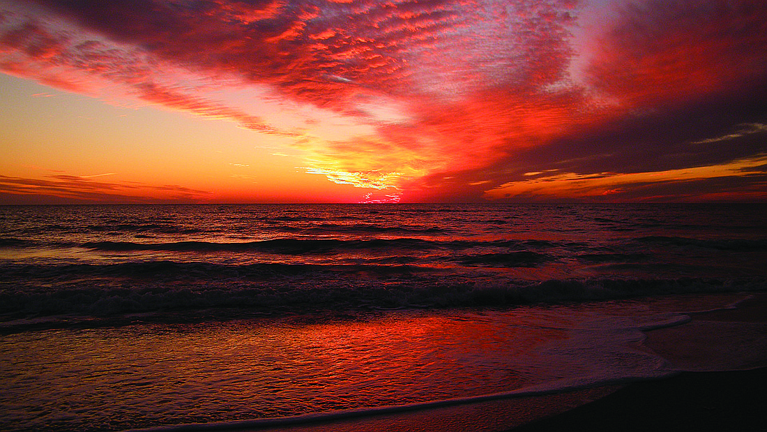 Luca Modica submitted this sunset photo, taken at Seaplace, 2045 Gulf of Mexico Drive.