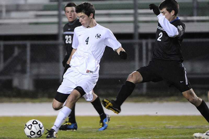 Junior midfiielder Tyler Norris scored one of Lakewood Ranch's three goals versus district rival Braden River.