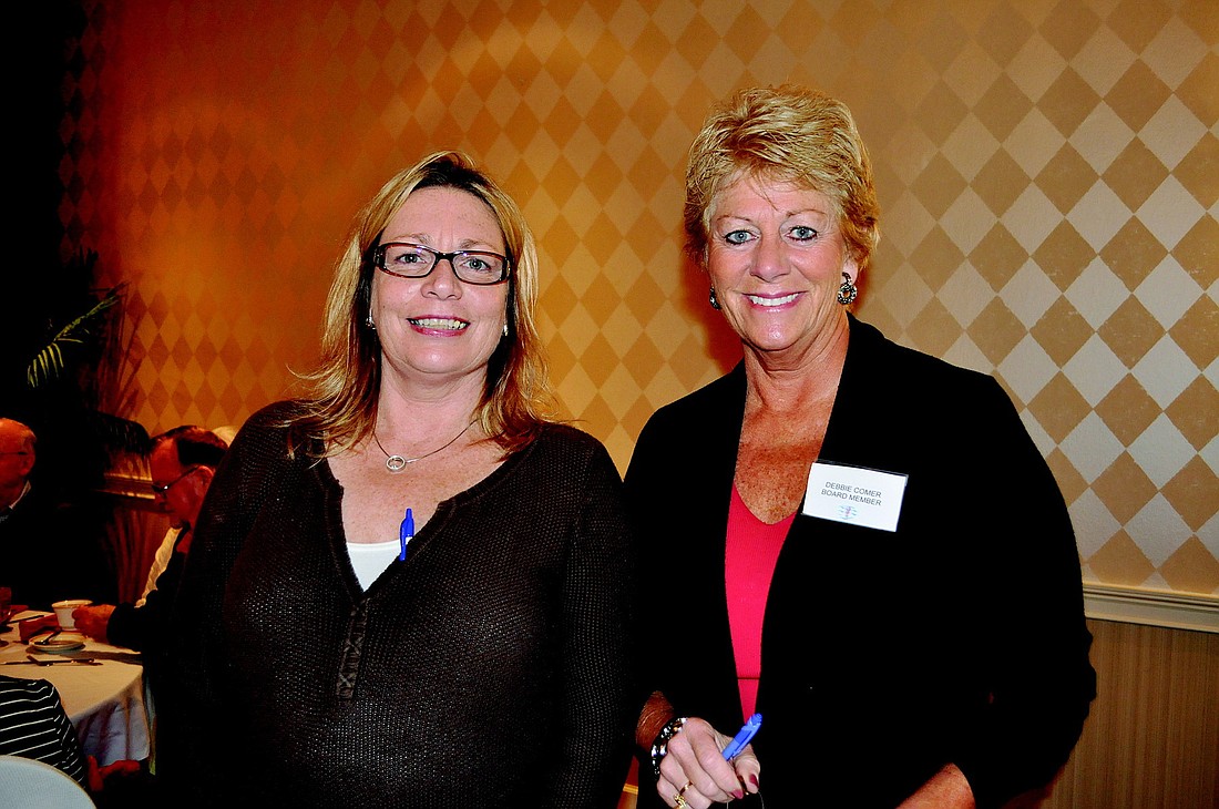 Cindy Shoffstall and Debbie Comer