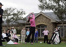 U.S. Open Women's Champion Paula Creamer hosted a clinic in honor of The Ritz-Carlton Members Golf Club's fifth anniversary.