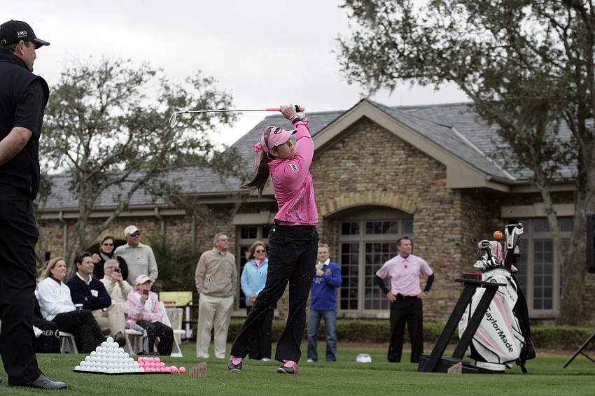 U.S. Open Women's Champion Paula Creamer hosted a clinic in honor of The Ritz-Carlton Members Golf Club's fifth anniversary.