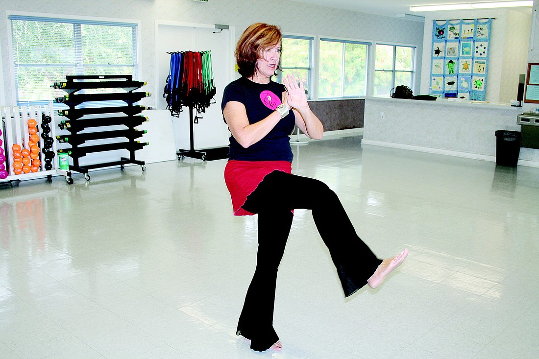 Gail Condrick leads a Nia class on Wednesdays at the Bayfront Park Recreation Center