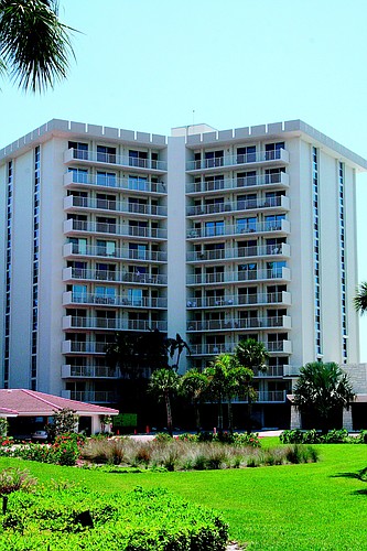 Unit PH-4-N at the Islander Club, 2301 Gulf of Mexico Drive, has two bedrooms, two bathrooms and 1,235 square feet of living area. It sold for $400,000.