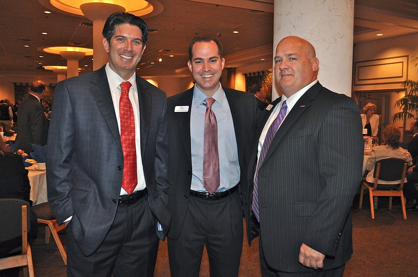 Matt Otto, Chris Tenaglia and Michael Fetzer attended the luncheon.
