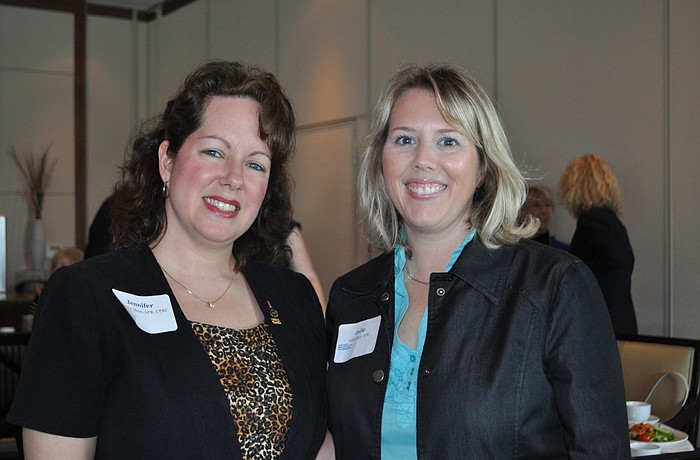 Jennifer Moss, president of the FPRA, and Julie Platt, president of the Central West Coast Chapter of the FPRA