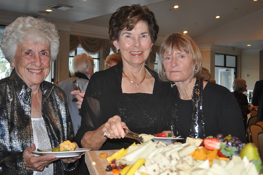 Lavern Mikesell, Carol Kruegle and Bobbie Banan