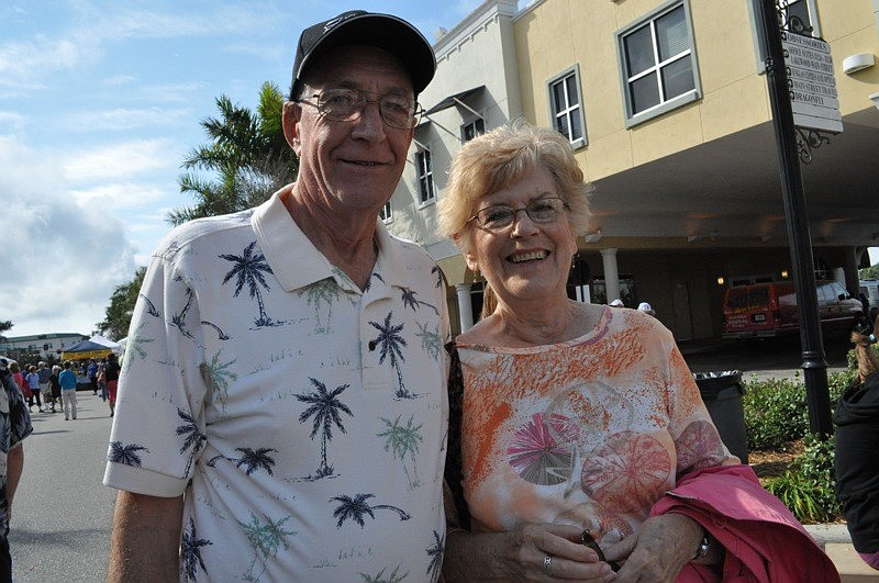 Phil and Carolyn Livergood enjoyed the afternoon.