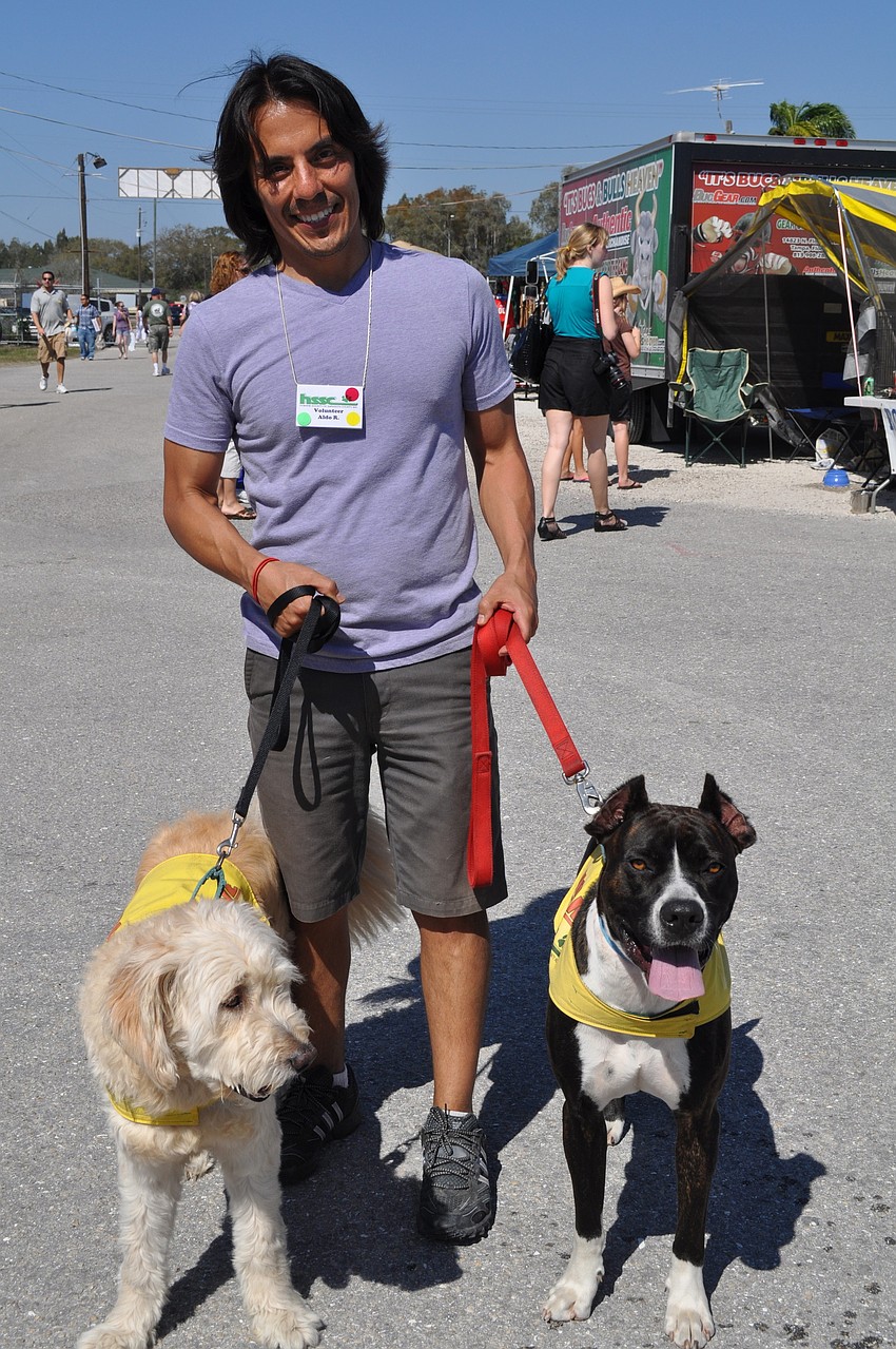 Aldo Rivadeneyra with Bud and Quinn