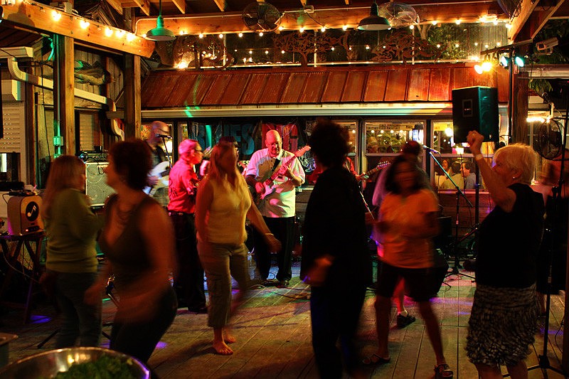 People danced the night away to Blues Pig.