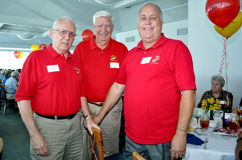 Jim Neuvirth, John Hunter and Thomas Roadley