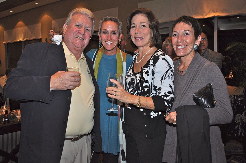 Michael and Kathy Williamson with Julie Sauer and Joann Nevins