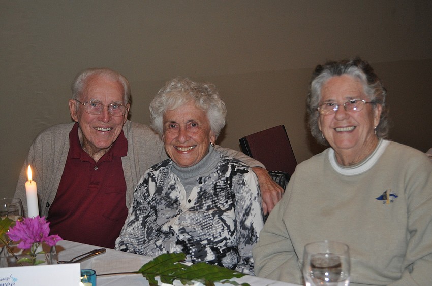 Harry Howey, Lavern Mikesell and Patricia Johnson