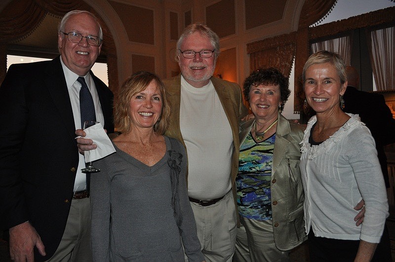Mike Pender, Cheryl Moody, Rick and Coni Fawley and Jean Blackburn