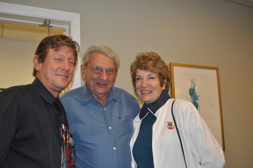 Michael Royal with Charles and Sheila DuToit