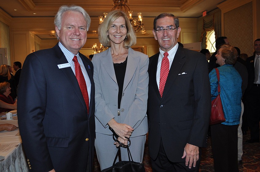 Dennis Stover, Susan Burns and John Cramor