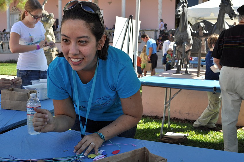 RIAF staffer Gabriela Gil