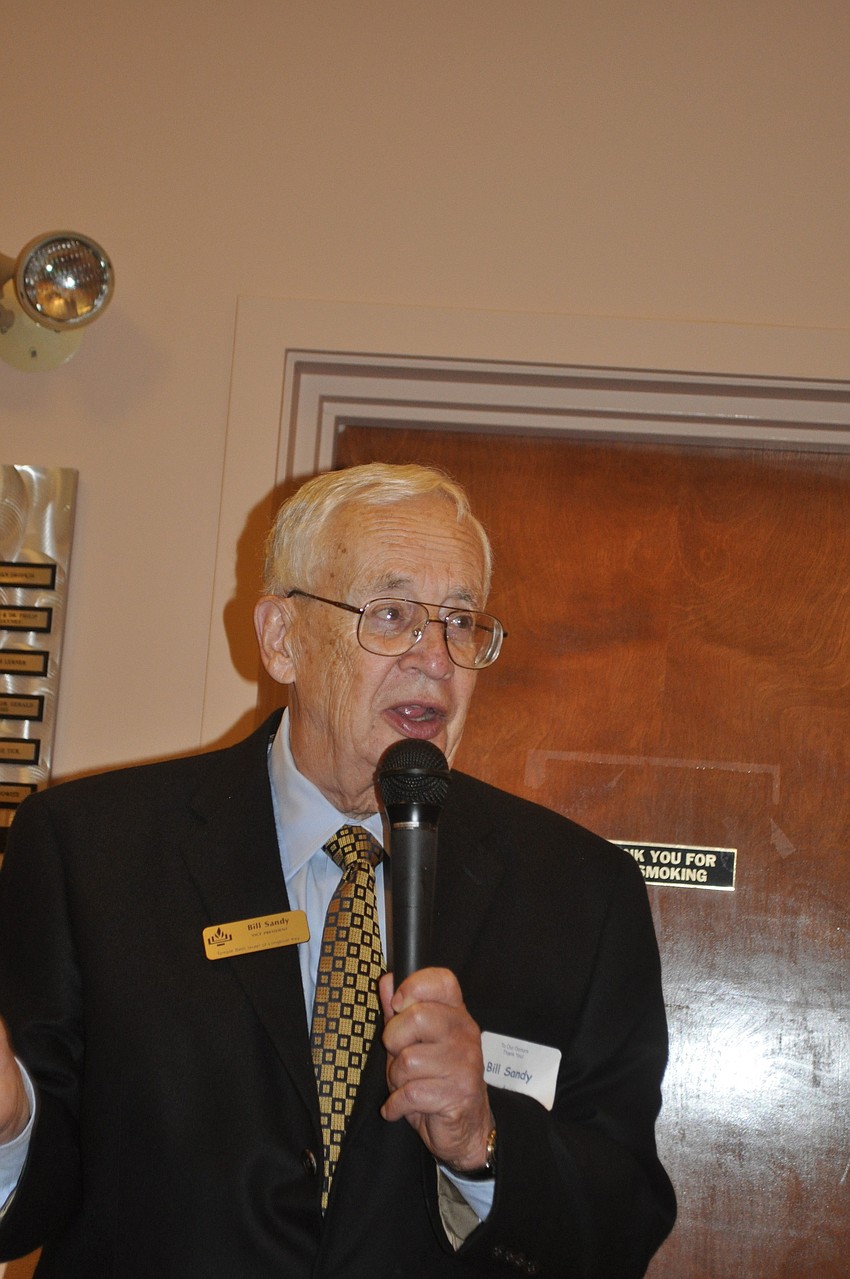 Temple Vice President Bill Sandy