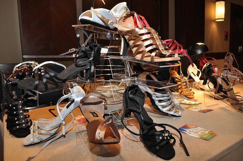 No ballroom competition is complete without a high heel display.