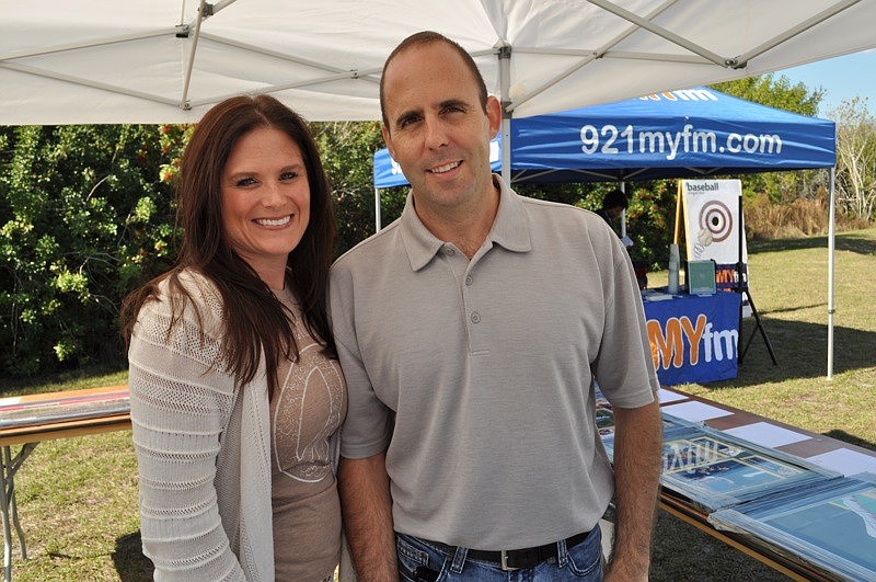 Pictured are Lakewood Ranch residents April and Erich Weber.