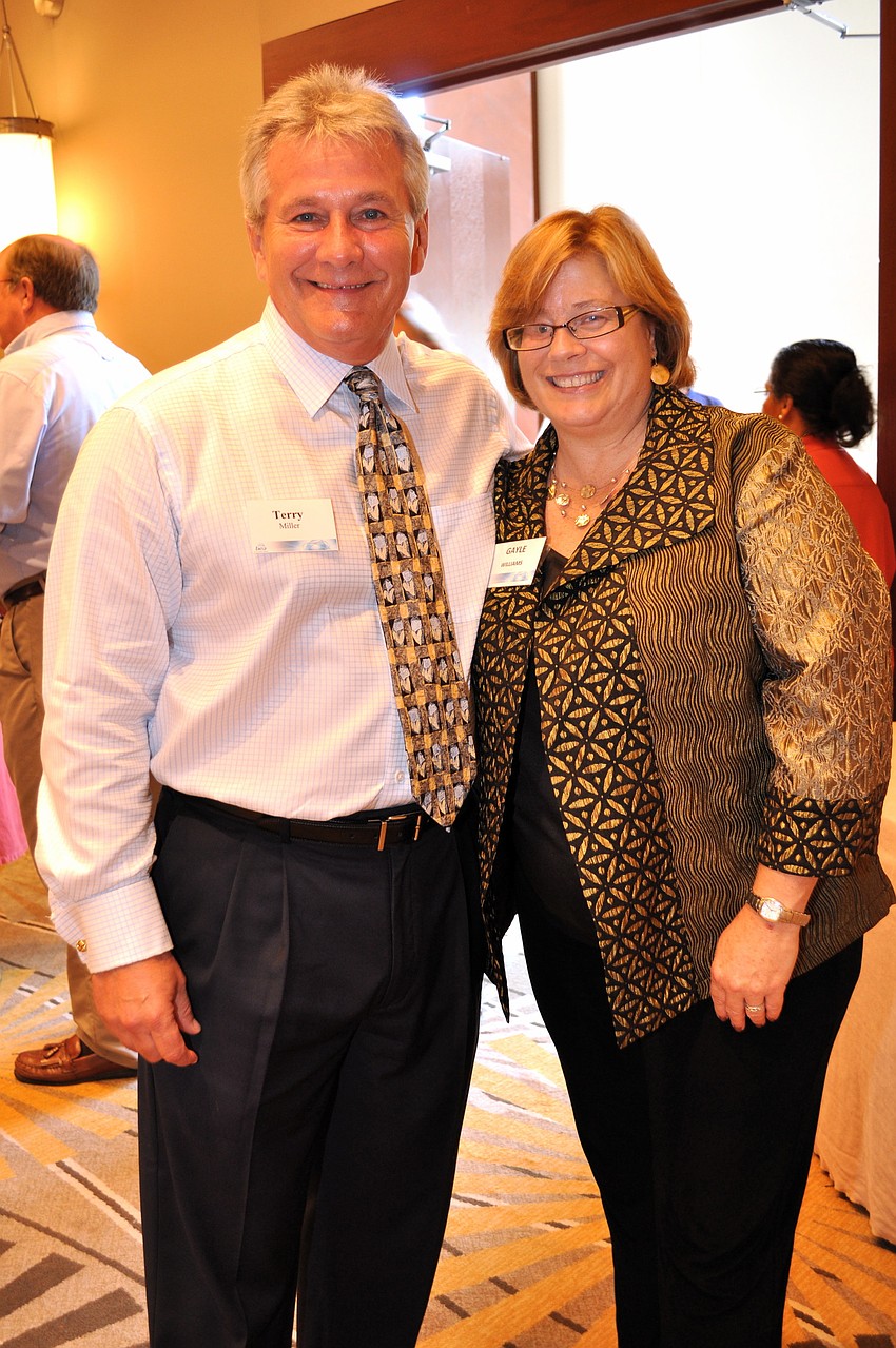 Terry Miller and Gayle Williams