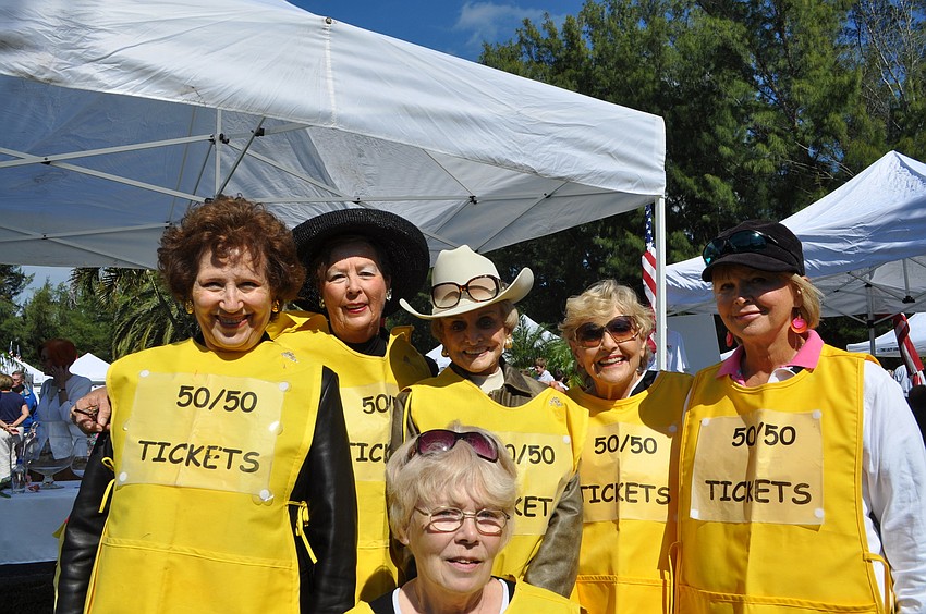 The Golden Girls: Josette Whiteneck, Linda Meisenbach, Edith Dunn, Rosemary Bond, Sylvia Babineau and in front, Norah Browne.